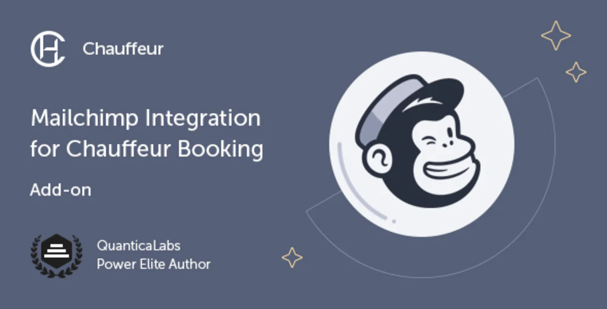 Mailchimp Add-on: Chauffeur Taxi Booking System