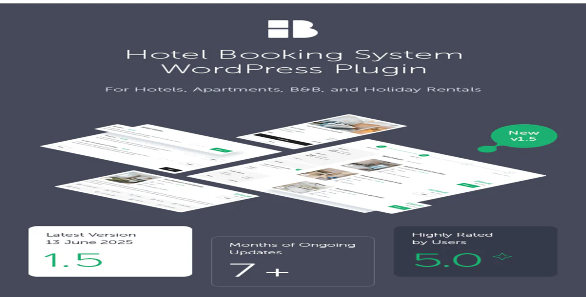 Hotel Booking System for WordPress